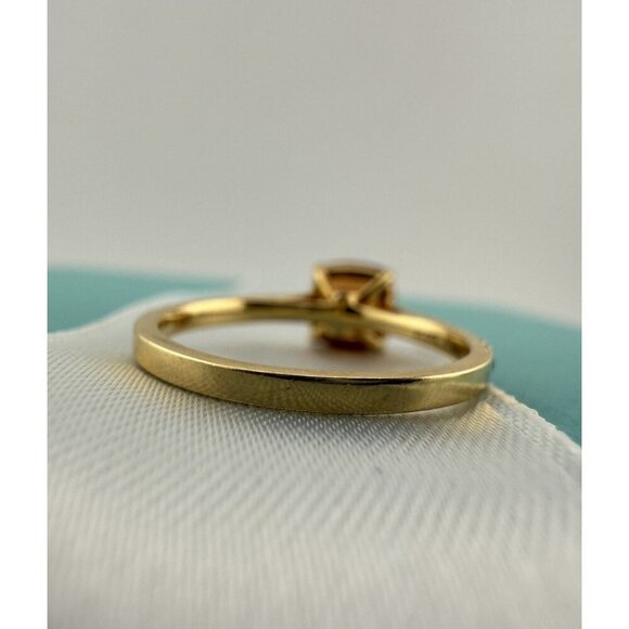 Tiffany & Co. Legacy Spessartine Diamond 18k Yellow Gold Cocktail Ring Size 6 - Picture 9 of 9